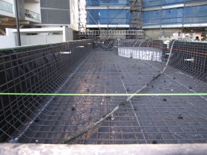 Commercial pool on acoustic rubber pads Mackay 1 008            